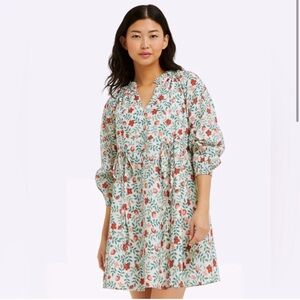 Kellie Babydoll Dress in Strawberry Field